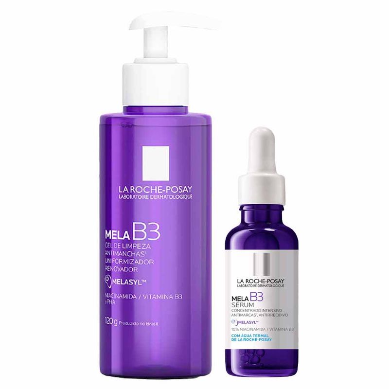 La Roche-Posay Mela B3 Kit - Sérum Facial + Gel de Limpeza Kit