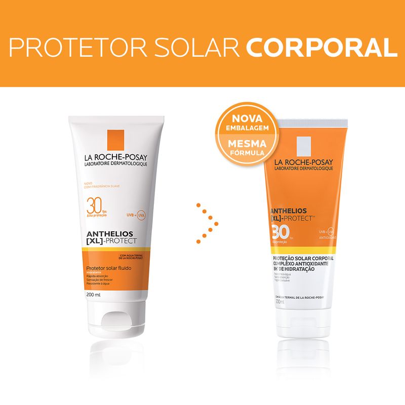 Anthelios XL FPS 30 La Roche-Posay Protetor Solar Fluido 200ml