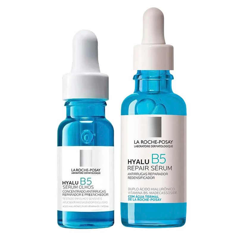 La Roche Posay Hyalu Kit – Sérum Anti-idade + Sérum Reparador Para Área Dos Olhos Ação Anti-Idade Kit