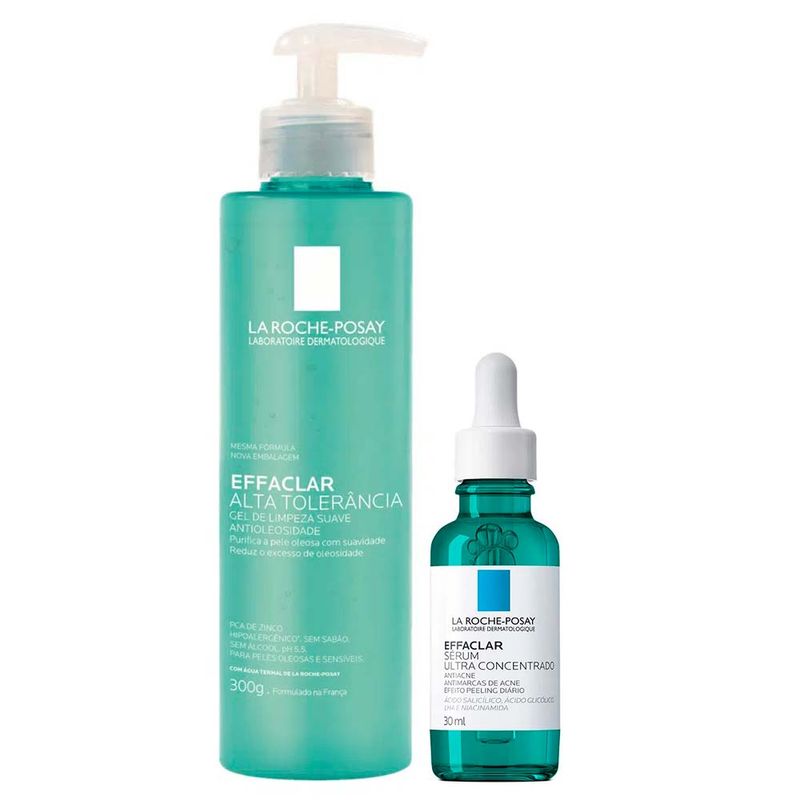 La Roche-Posay Kit - Sérum Effaclar + Gel de Limpeza Facial Kit