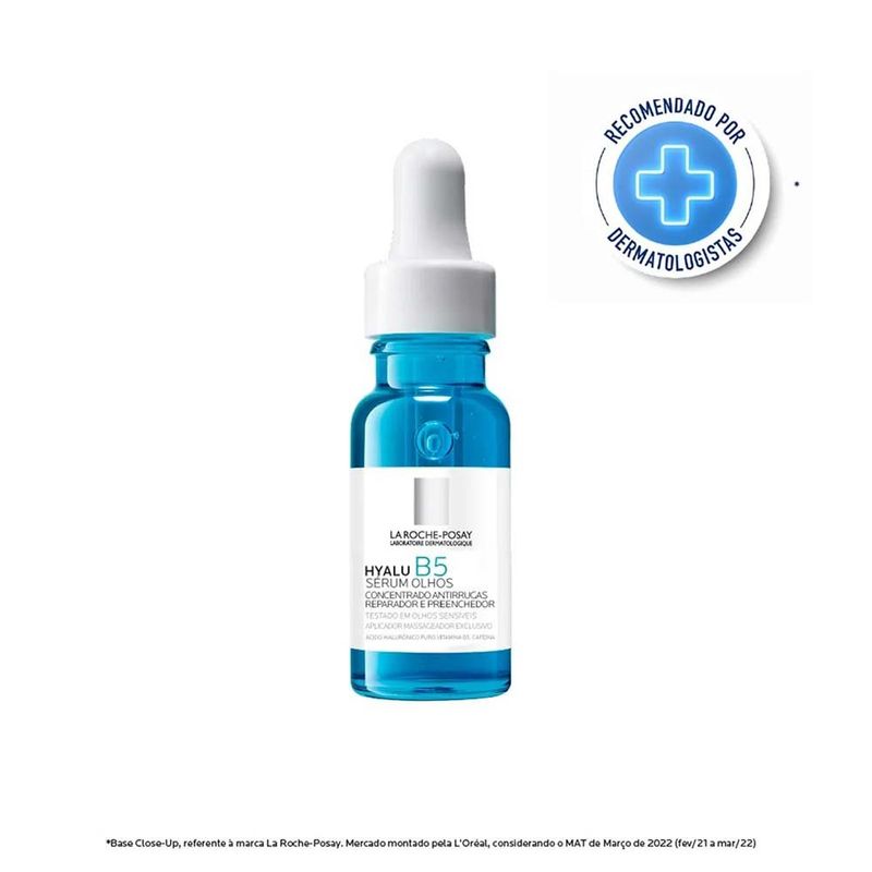 Sérum Reparador para Área dos Olhos La Roche Posay - Hyalu B5 Eye 15ml